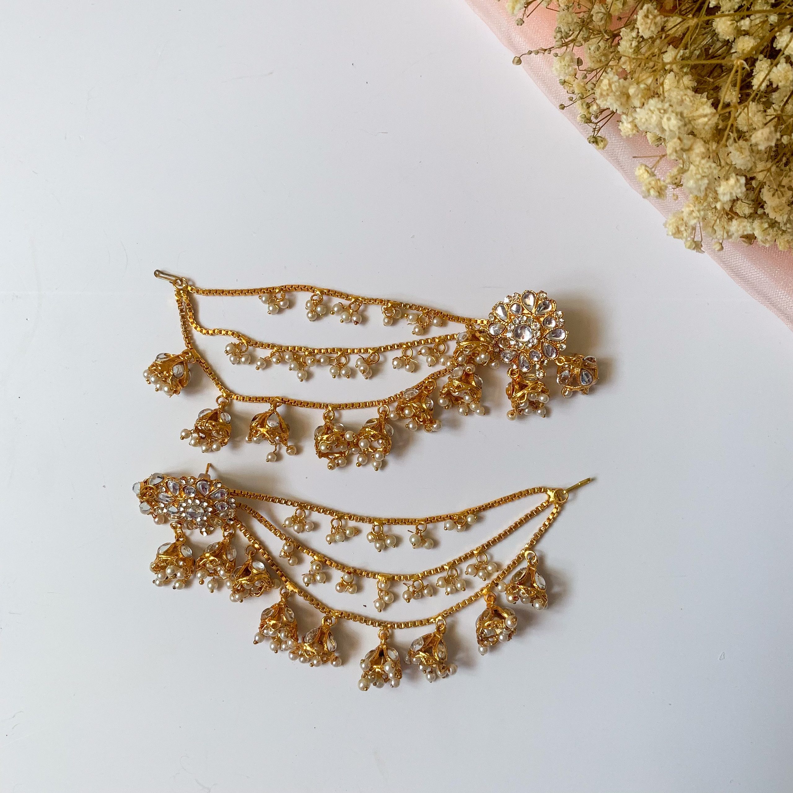 15 Magnificent Bahubali Earrings  Bridal Kanotti For Modern Brides   SetMyWed